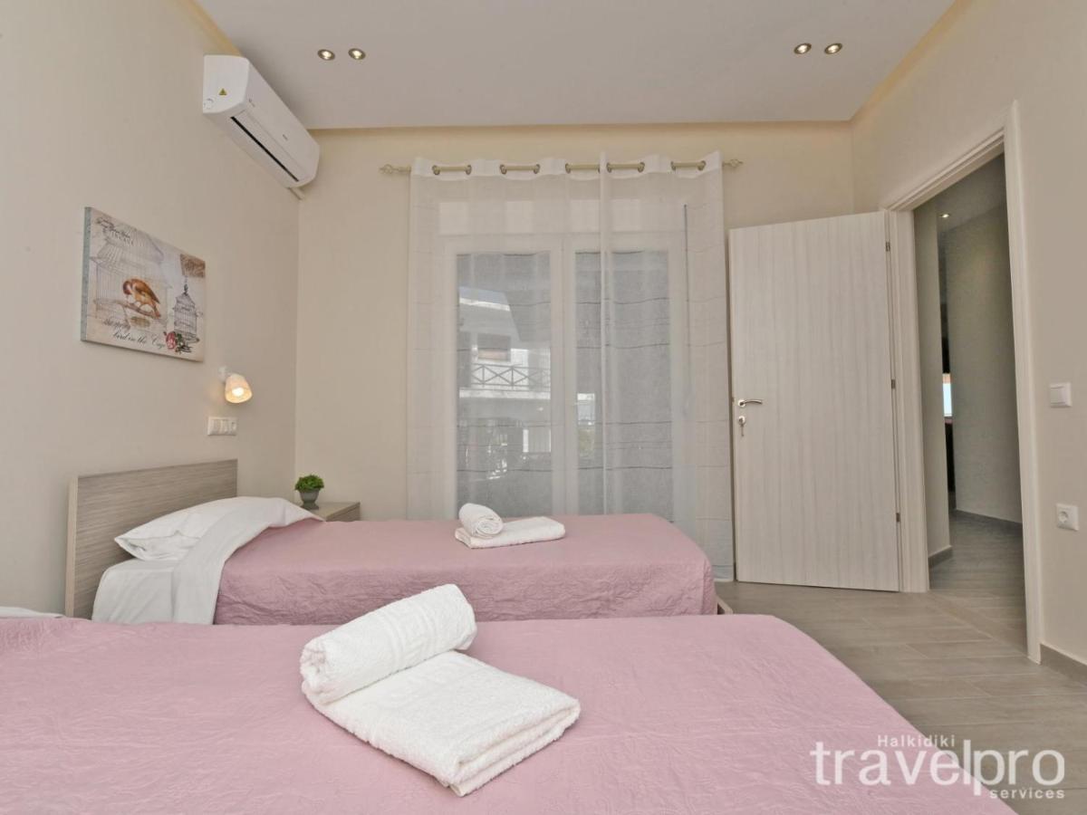 Sabbia Apartments Seafront By Rentalspro Services - Nea Moudania Halkidiki Екстер'єр фото