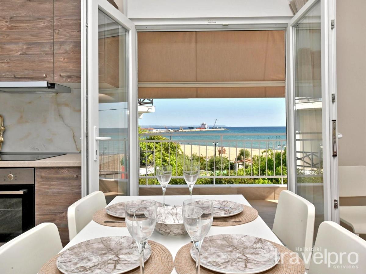 Sabbia Apartments Seafront By Rentalspro Services - Nea Moudania Halkidiki Екстер'єр фото