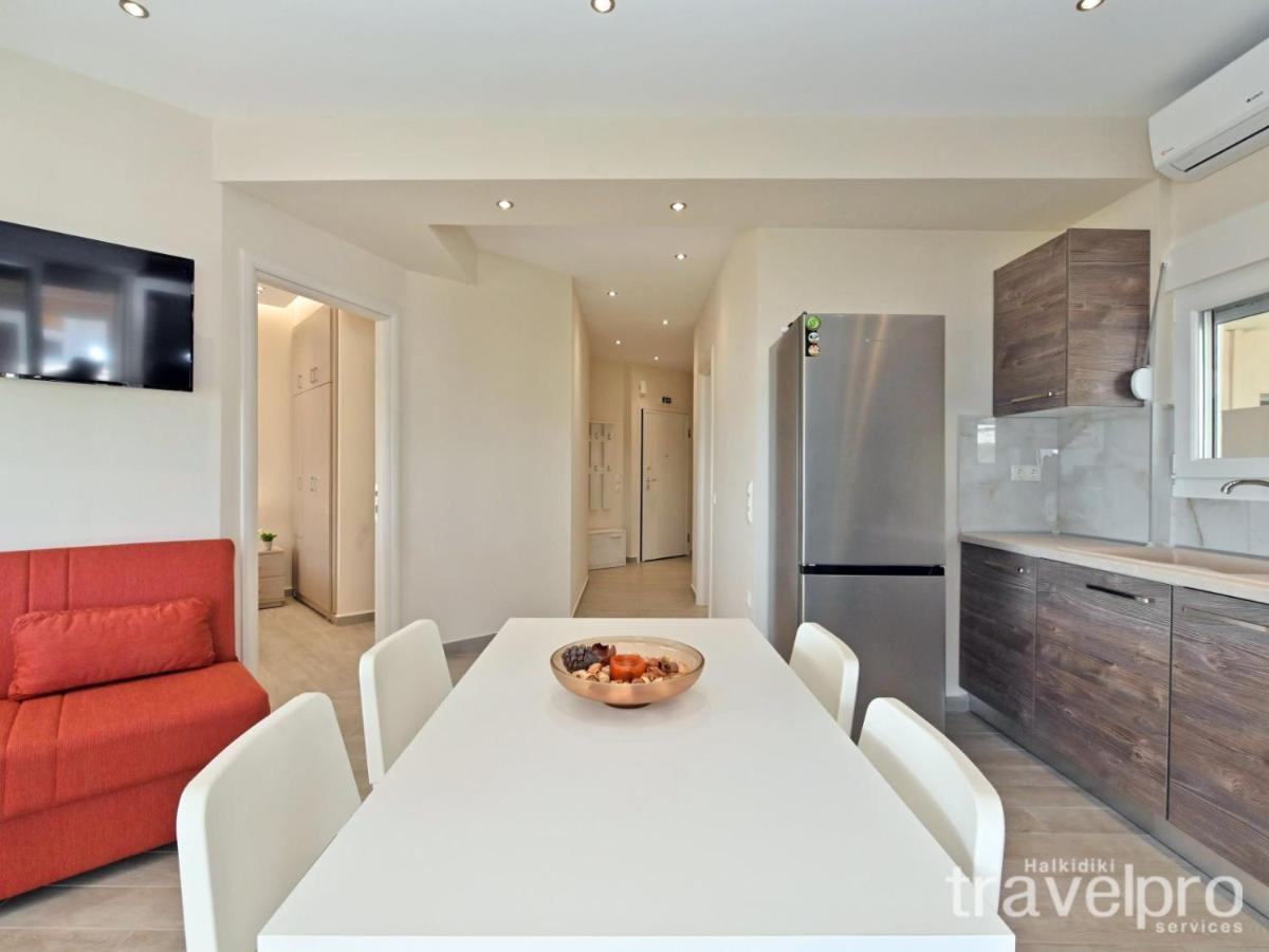 Sabbia Apartments Seafront By Rentalspro Services - Nea Moudania Halkidiki Екстер'єр фото