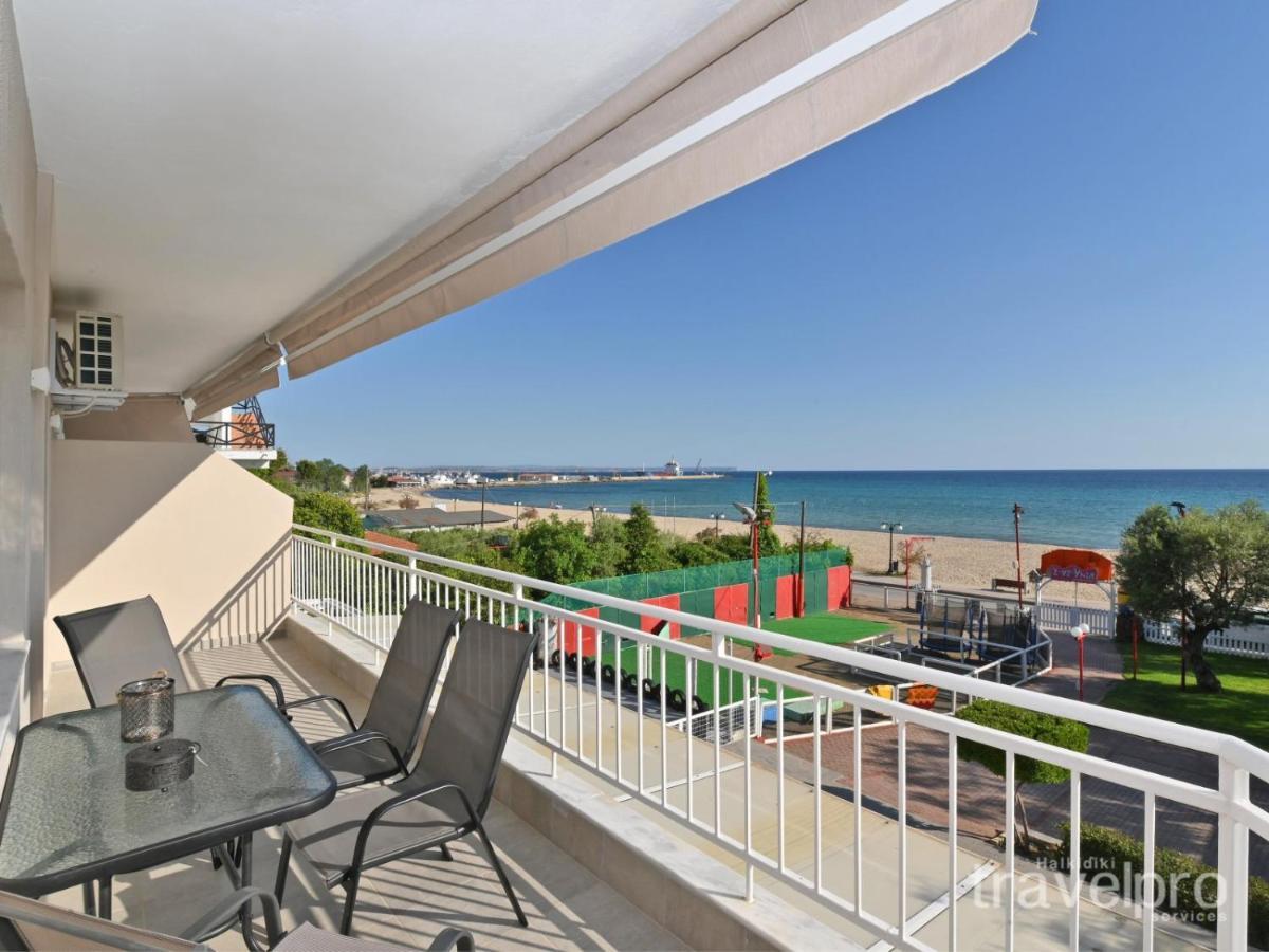 Sabbia Apartments Seafront By Rentalspro Services - Nea Moudania Halkidiki Екстер'єр фото